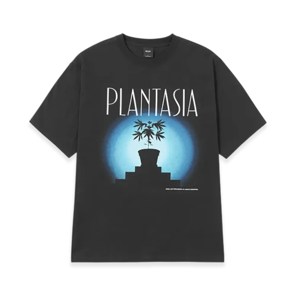 HUF Plantasia Tee "Vintage Black"