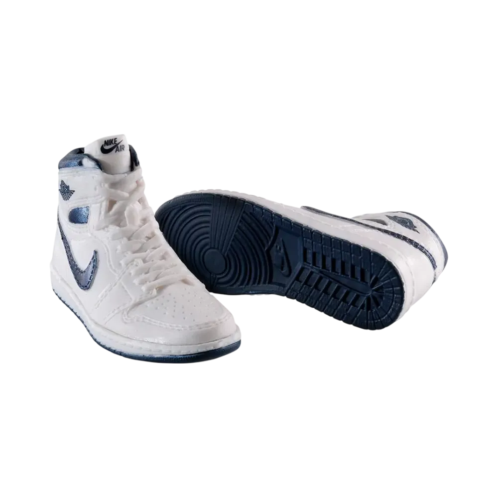 BANDAI NIKE Air Jordan 1 High 85 MINIATURE COLLECTION Metallic Navy (White/Met Navy)