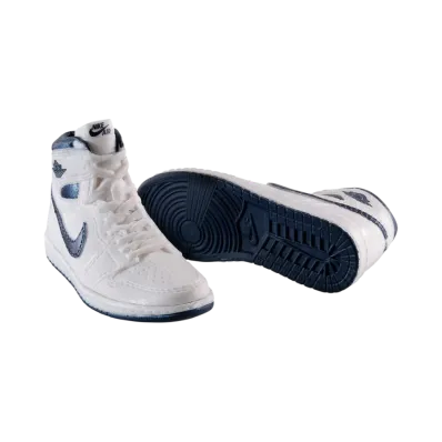 BANDAI NIKE Air Jordan 1 High 85 MINIATURE COLLECTION Metallic Navy (White/Met Navy)