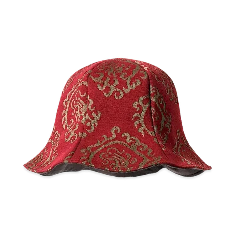 NEEDLES x Sasquatchfabrix. Tulip Hat Curled Up Dragon "Red"