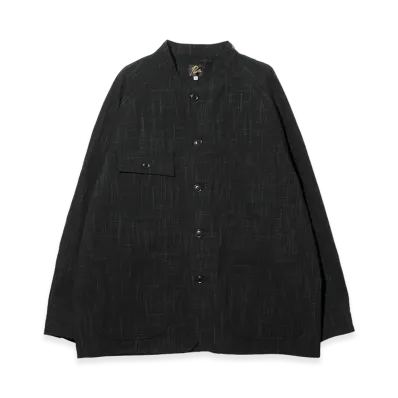 NEEDLES Chore Coat - Kasuri Jacquard "Navy"