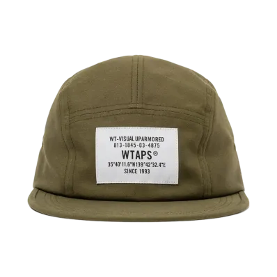 WTAPS T-5 01 / Cap / Cotton Satin "Olive Drab"