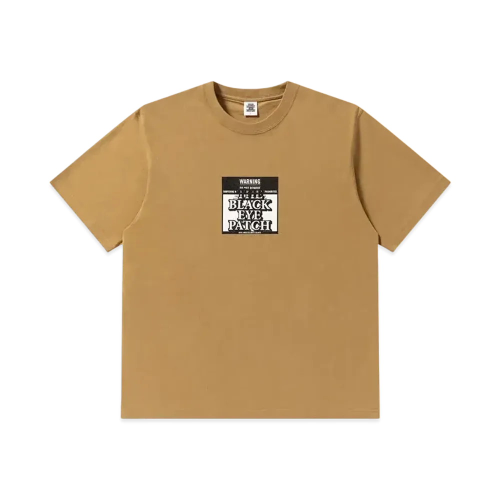BlackEyePatch Do Not Remove Label Tee "Sand"