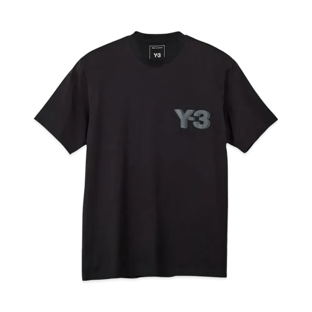 Y-3 Logo SS Tee "Black"