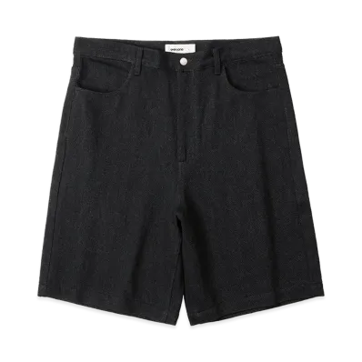 everyone Soft Denim Shorts "Black"