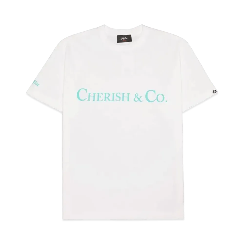 SAPEur Cherish & Co S/S Tee "White"