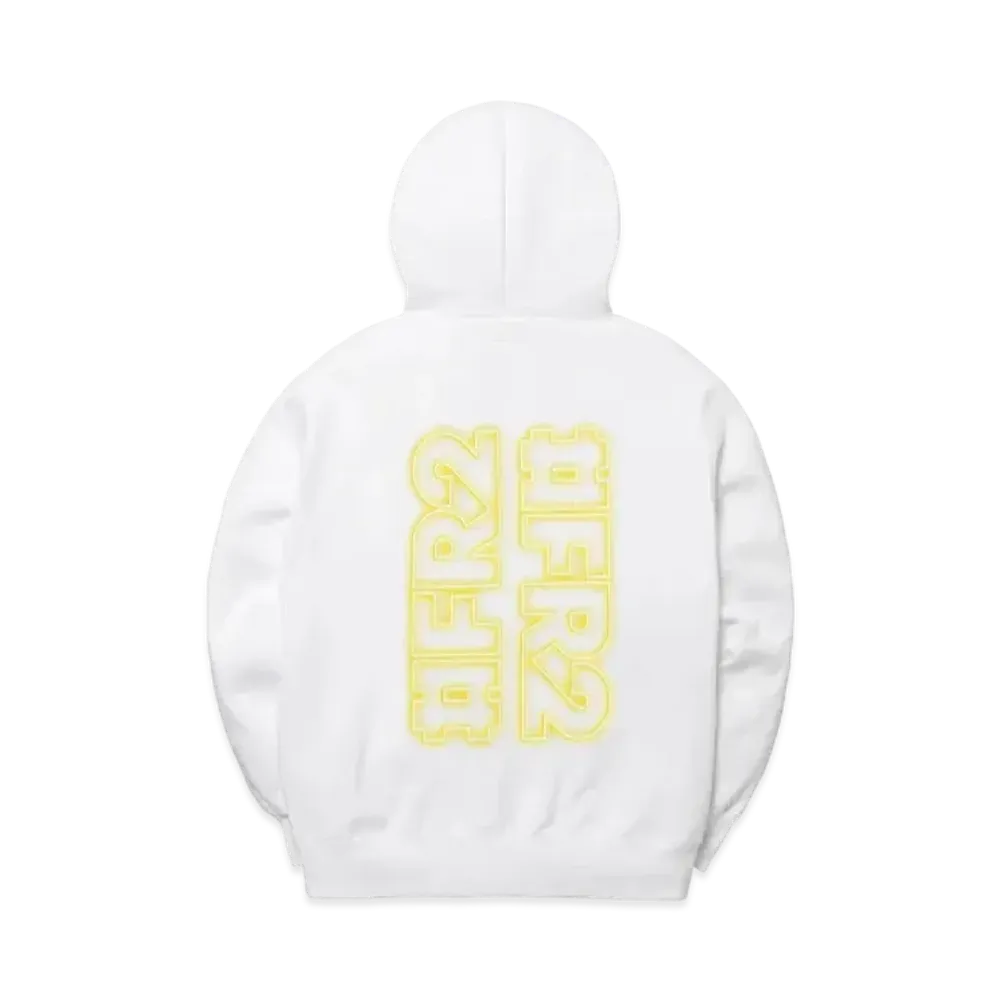 FR2 Neon Sign Hoodie "White"