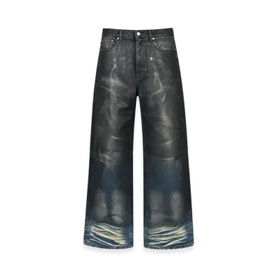 BREATH Coating Denim Pants "Indigo"