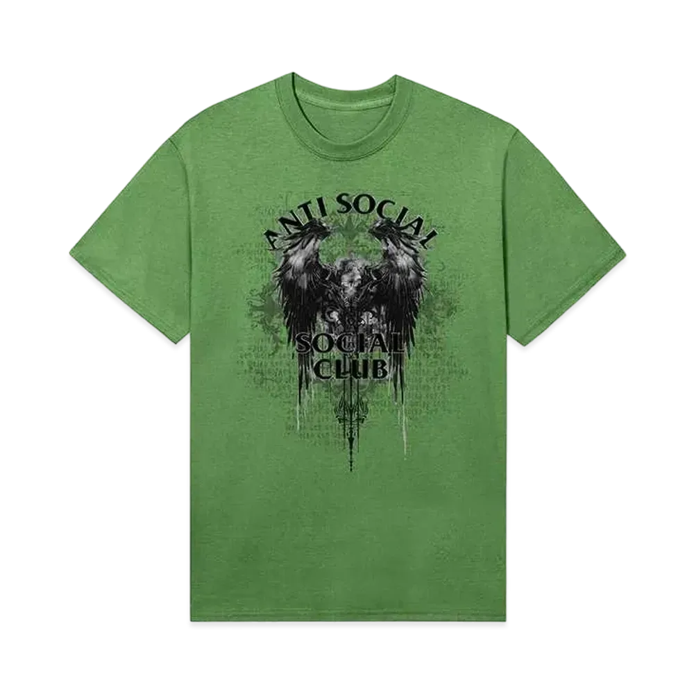 ANTI SOCIAL SOCIAL CLUB Under The Trees Tee "Dill Green"