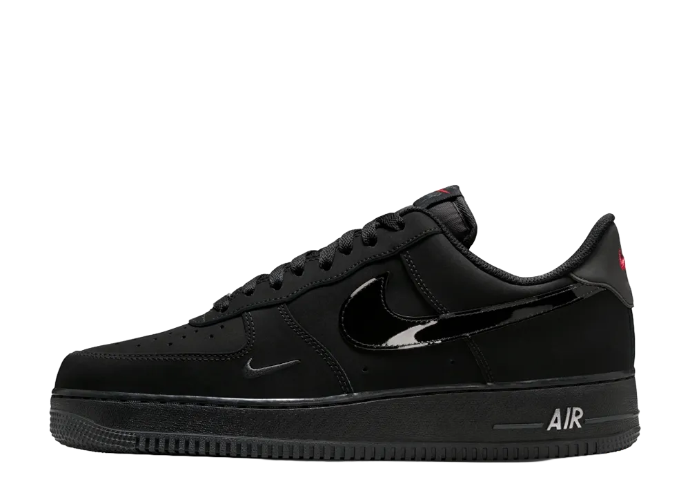 Nike Air Force 1 Low "Black Patent Swoosh"
