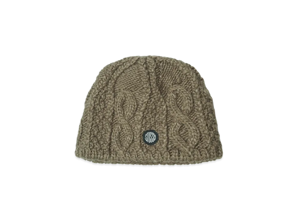 Stussy Skullcap Cable Knit "Brown"