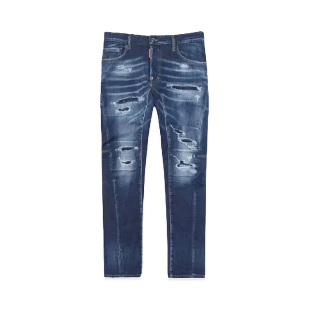 DSQUARED2 Tidy Biker Jean "Navy Blue"