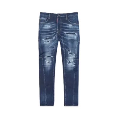DSQUARED2 Tidy Biker Jean "Navy Blue"
