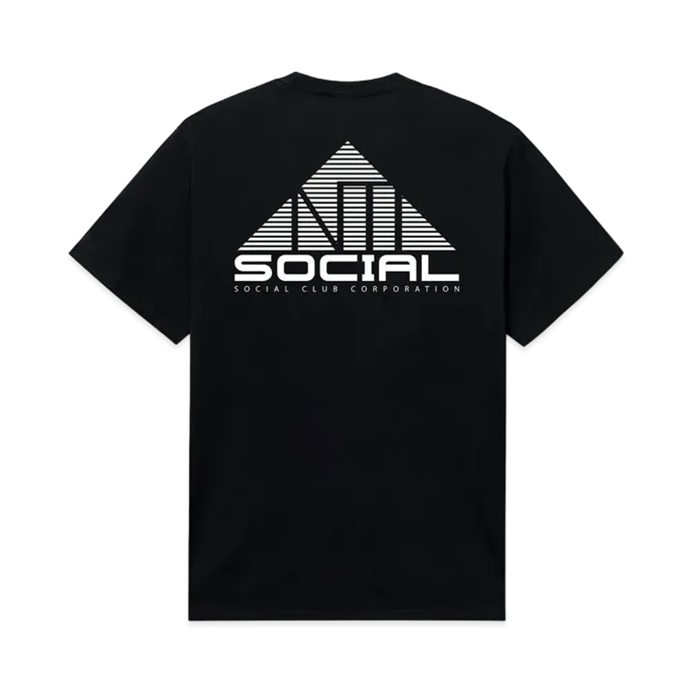 ANTI SOCIAL SOCIAL CLUB SUMMER 24 MAJOR DROP Corporation Tee "Black"