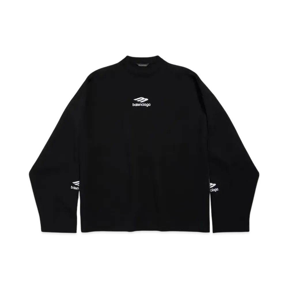 BALENCIAGA Ski Crewneck "Black"