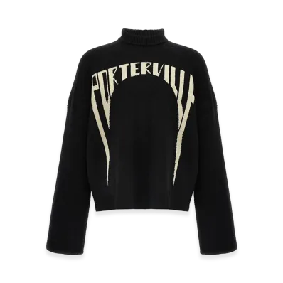 Rick Owens Porteville Wool Sweater "Black"