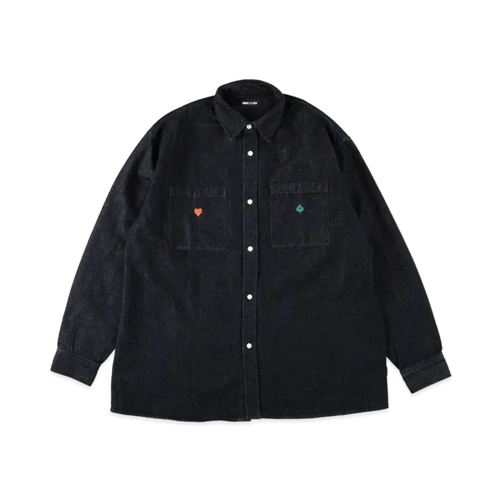 WIND AND SEA SDCL (HS) Denim Shirt "Indigo"