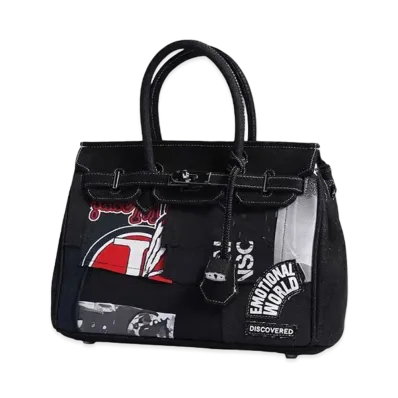 DISCOVERED x EMOTIONAL WORLD Travel bag "BLACK"