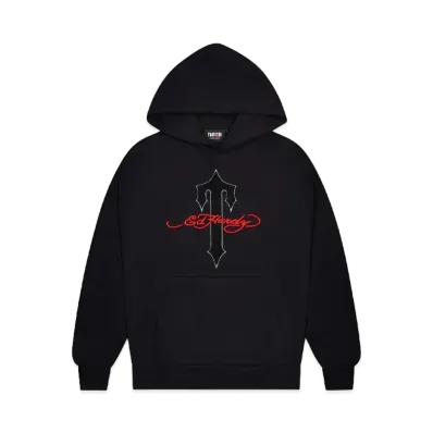 TRAPSTAR x Ed Hardy Hoodie "Black"