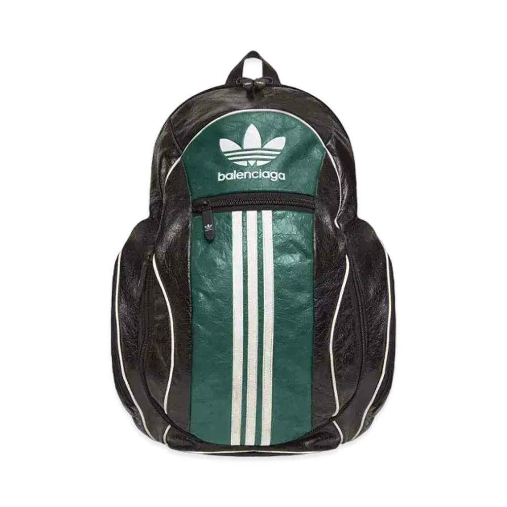 adidas BALENCIAGA Large Backpack "Black/Green"