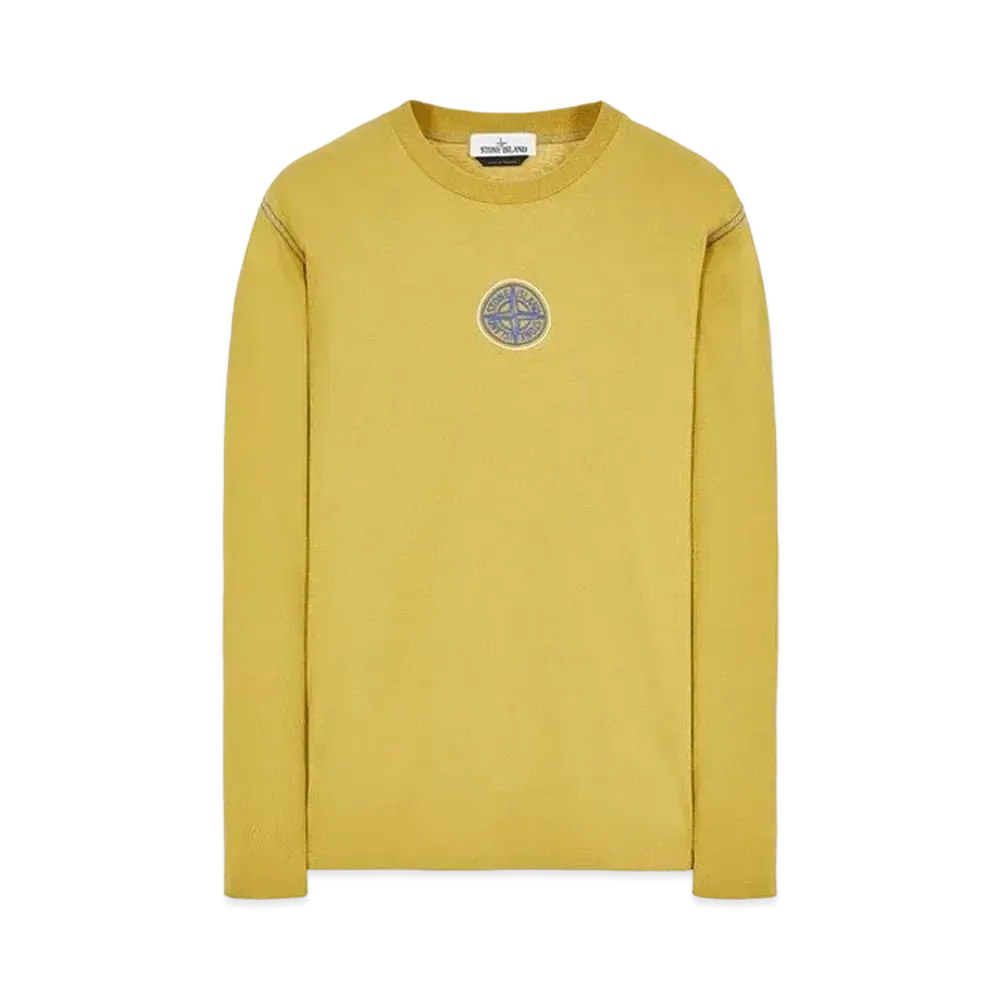 Stone Island 20793 COTTON JERSEY 'ULTRA INSTITUTIONAL TWO' PRINT_REGULAR FIT "Dark Beige"