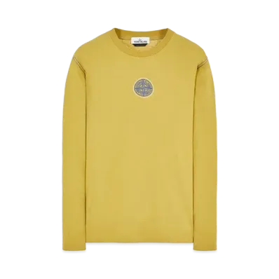 Stone Island 20793 COTTON JERSEY 'ULTRA INSTITUTIONAL TWO' PRINT_REGULAR FIT "Dark Beige"