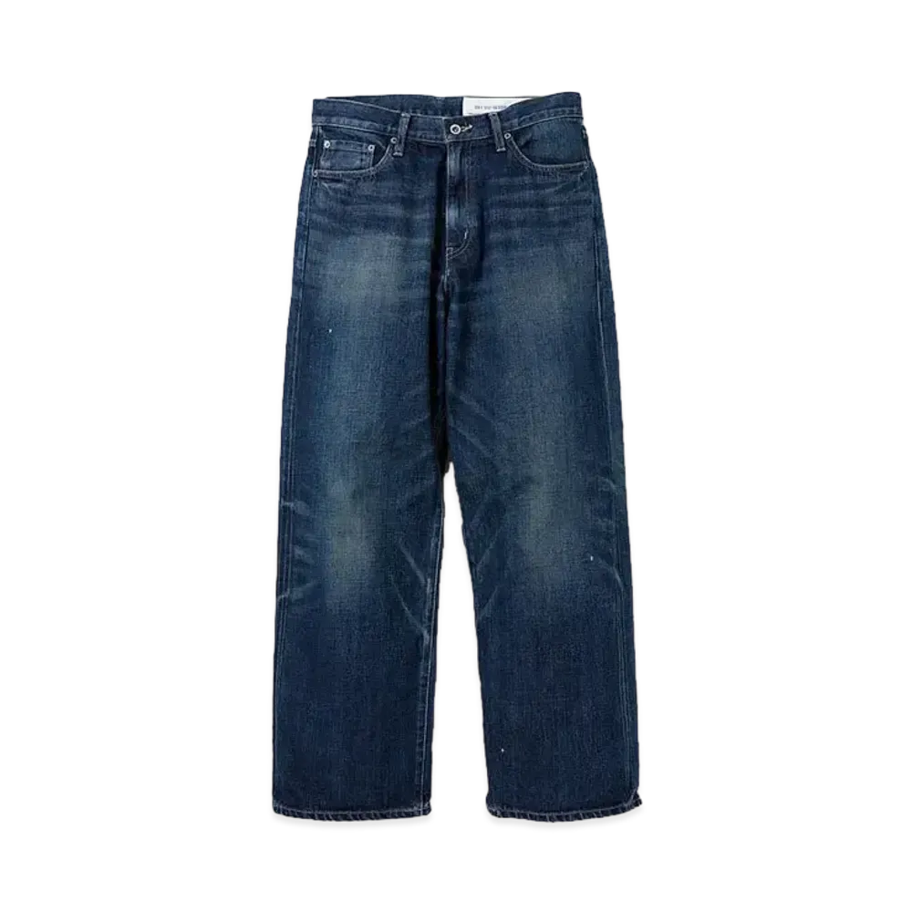 NEIGHBORHOOD 24SS Denim DP Wide Pants Washed "Indigo"