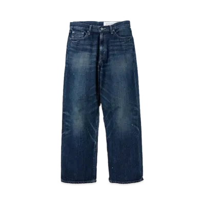 NEIGHBORHOOD 24SS Denim DP Wide Pants Washed "Indigo"