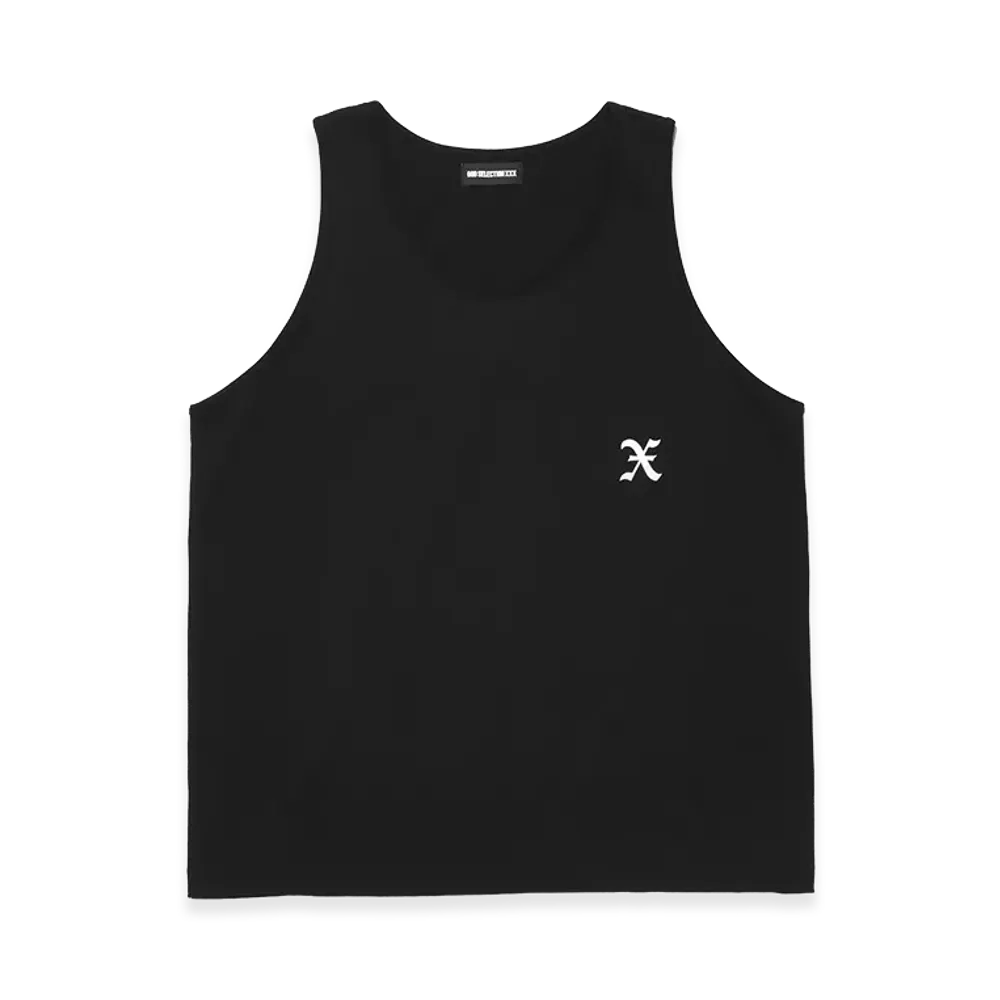GOD SELECTION XXX Initial Logo Tank Top GX-S26-CS-06 "Black"