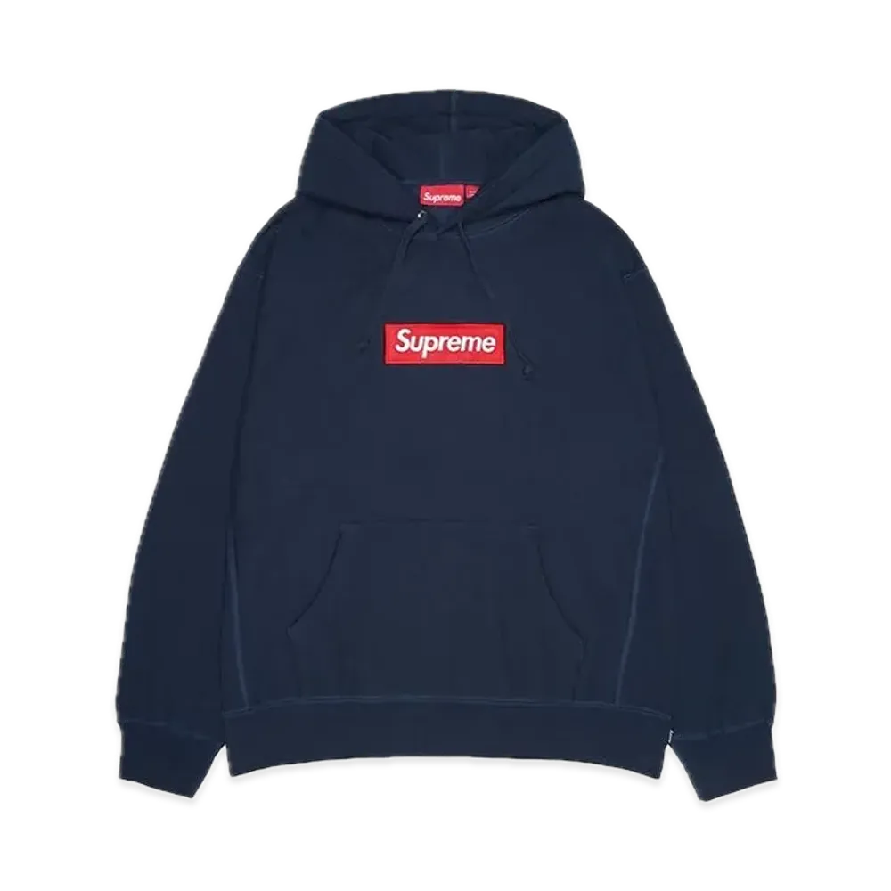 Supreme Box Logo Hooded Sweatshirt "Navy" (24FW)