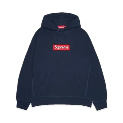 Supreme Box Logo Hooded Sweatshirt "Navy" (24FW)