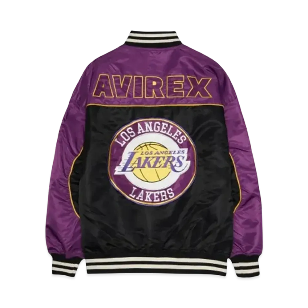 NBA x AVIREX NYLON JKT "PURPLE"