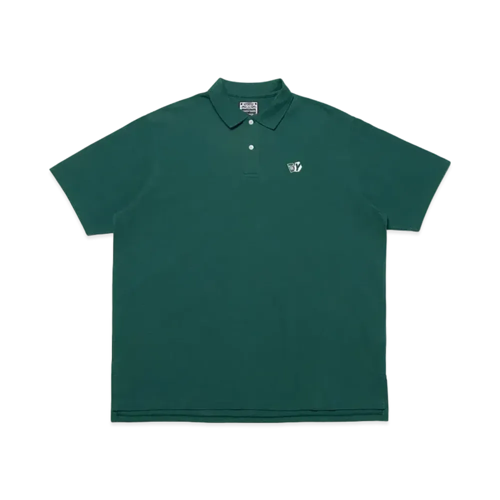 Wasted Youth Big Polo Shirt "Green" / VERDY