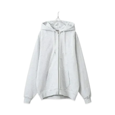 ONEITA Power Sweat Zip Up Hoodie "Ash"