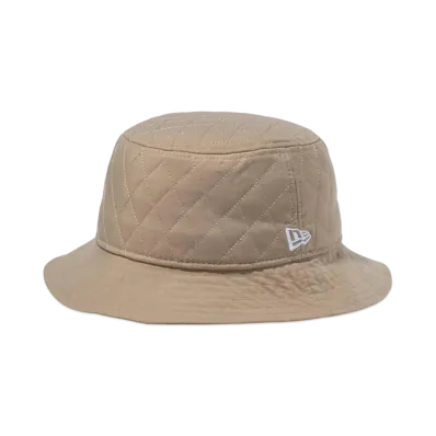 NEW ERA Bucket 01 Fabric Series Quilting Performance Material "Khaki/Gray"