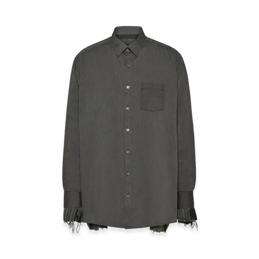 Maison Margiela Men's Patchwork Inside-Out Jacket "Charcoal"