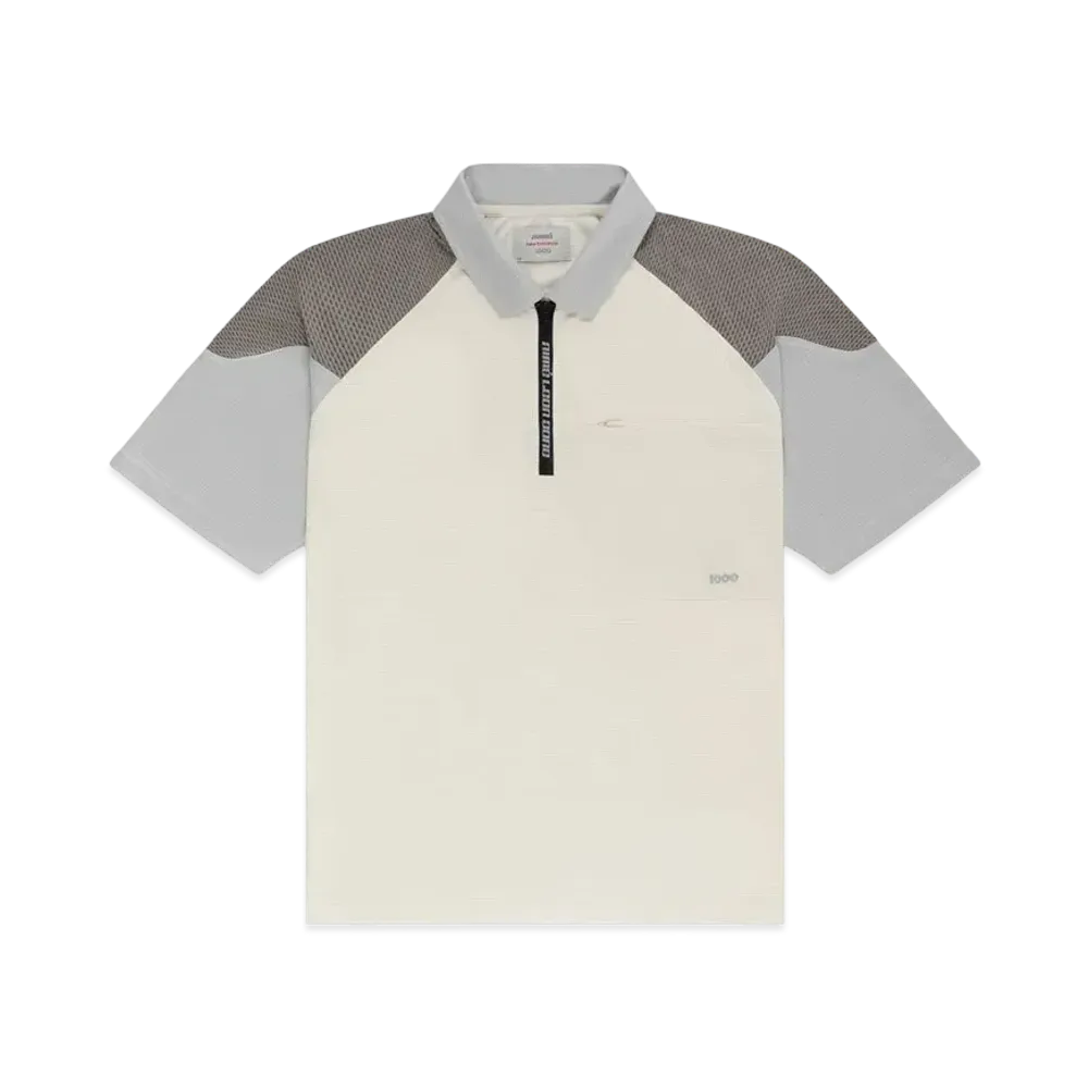 Aime Leon Dore x New Balance Zip Polo "Cream"
