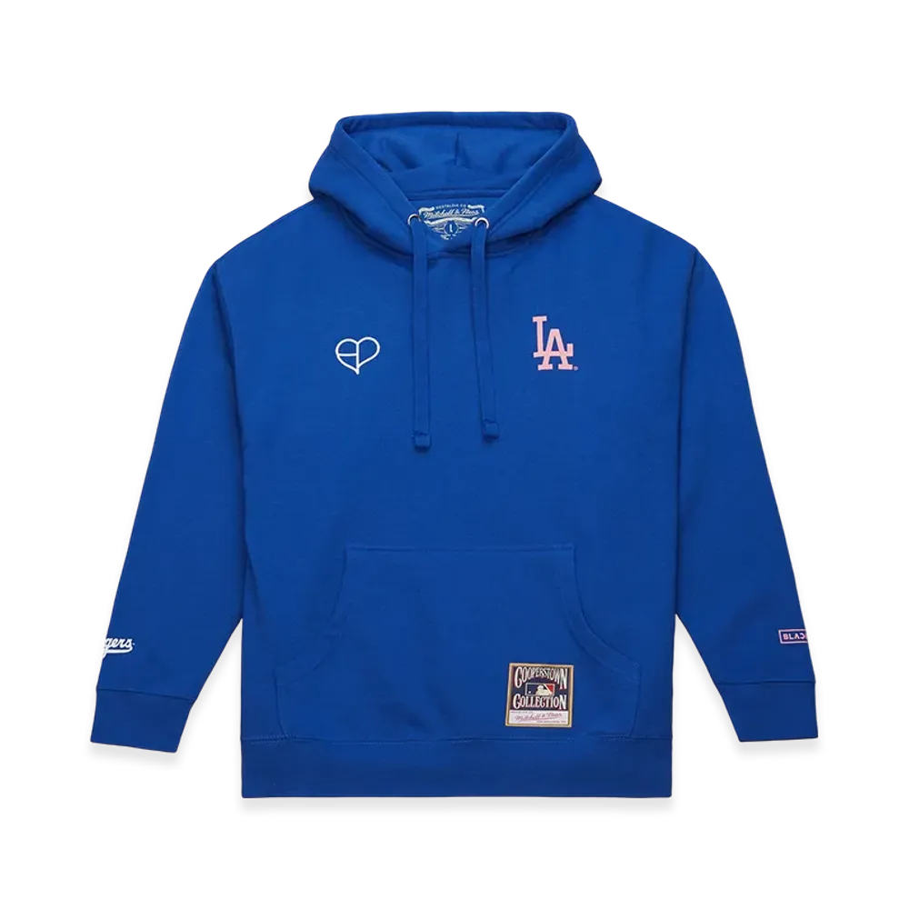 Mitchell & Ness x BLACKPINK Dodgers Hoodie "Blue"