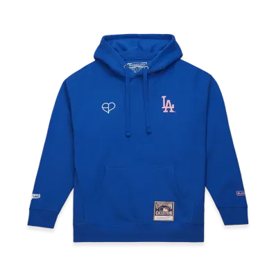 Mitchell & Ness x BLACKPINK Dodgers Hoodie "Blue"