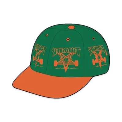 Supreme x THRASHER 6-Panel "Green"