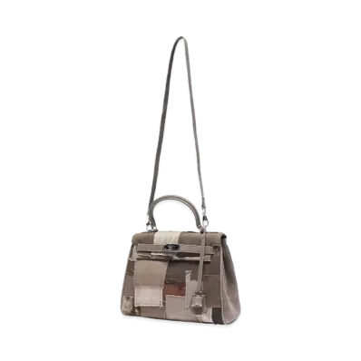 EMOTIONAL WORLD Vintage Shoulder Bag-28 "DK BROWN"