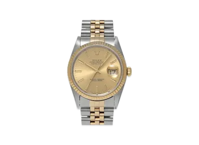 ROLEX Datejust "Champagne/Stainless Steel/Yellow Gold"