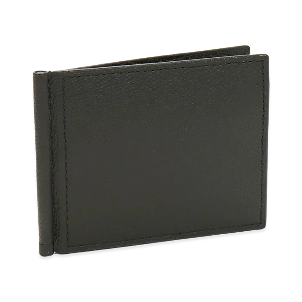 Valextra Money Clip "Black"