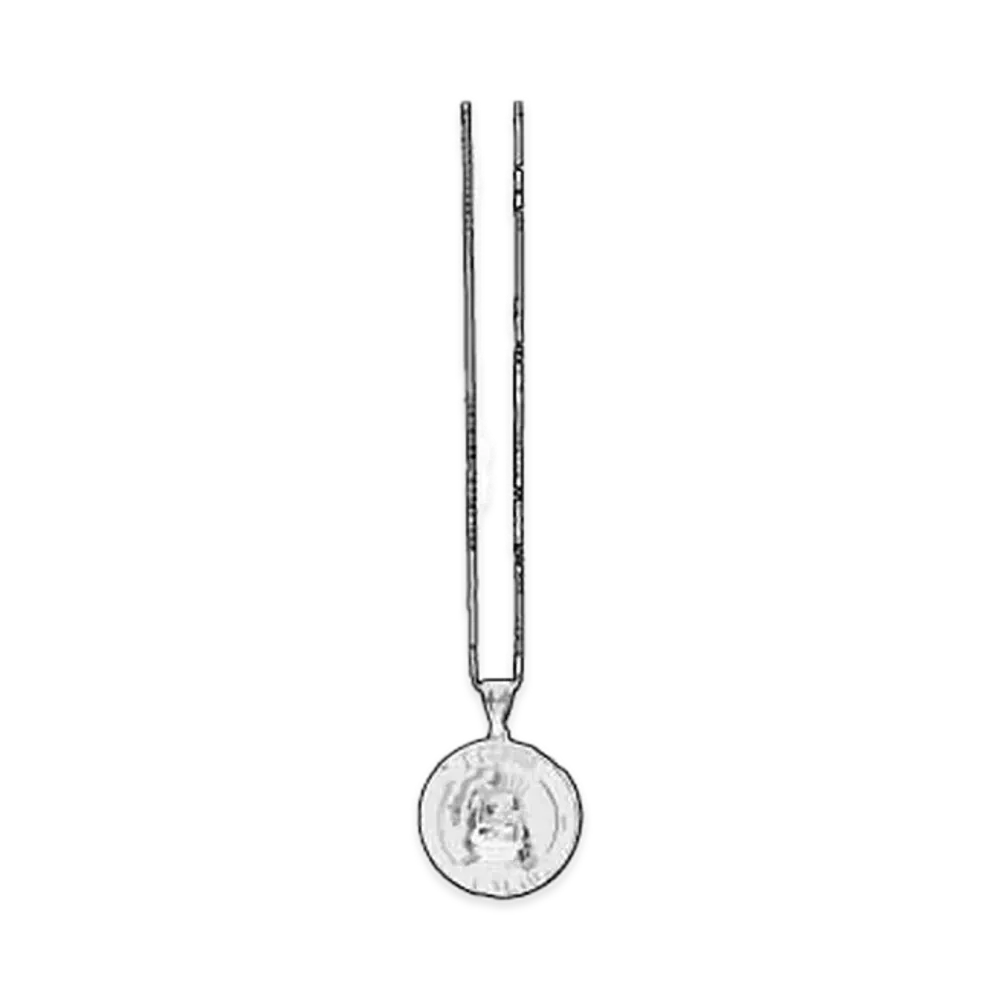 Supreme x Jacob&Co Sterling Silver Zodiac Pendant "Silver - Aquarius"