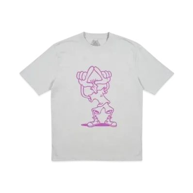 PALACE Fizzy T-Shirt "Grey Marl"