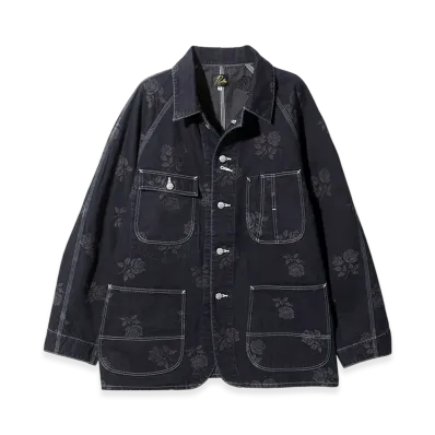 NEEDLES Coverall - 10Oz Denim/Rose JQ. "Indigo"
