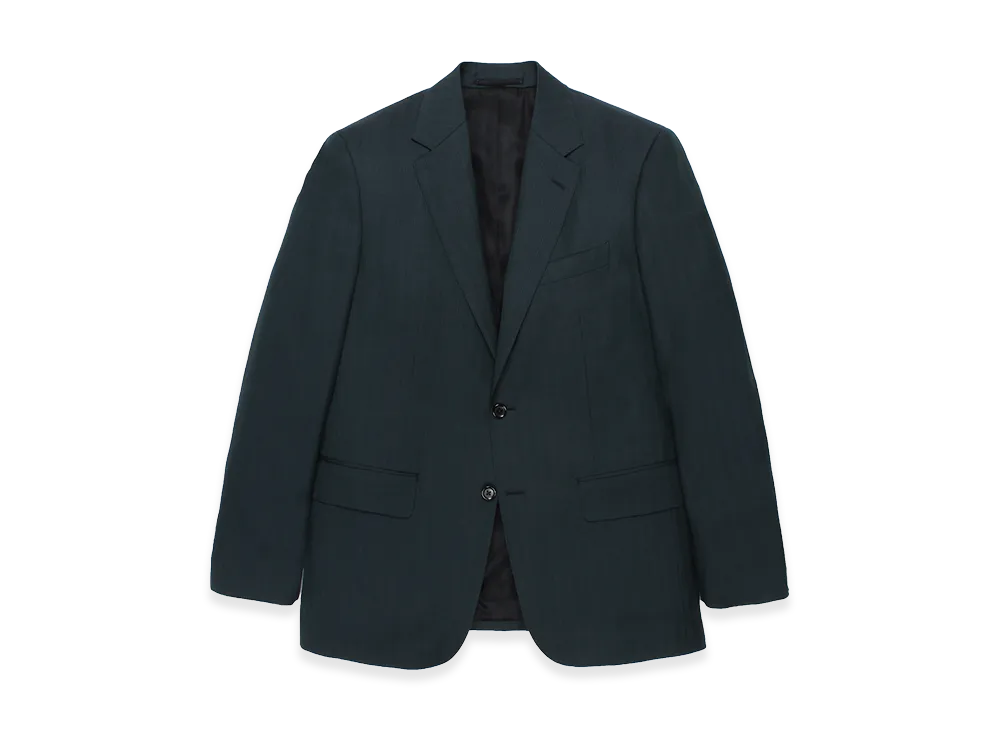 WACKO MARIA x Dormeuil Single Breasted Jacket "Dark Blue"