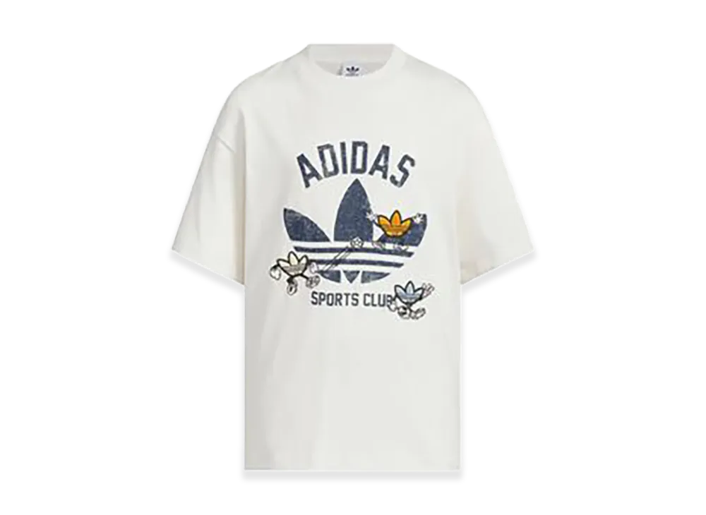 adidas Retro Logo S/S Tee "White"