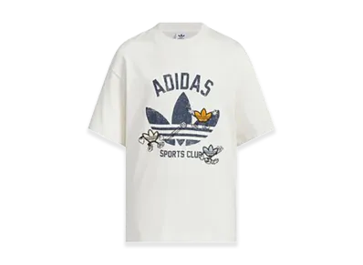 adidas Retro Logo S/S Tee "White"