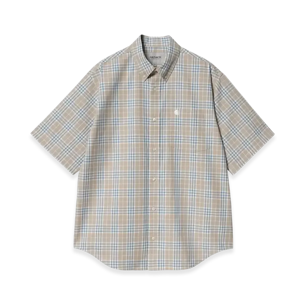 Carhartt WIP S/S Niven Shirt "Niven Check Wall/Wax"